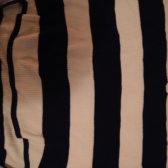 Express Oversized Short Sleeve Nautical Sweater M - Picture 8 of 8